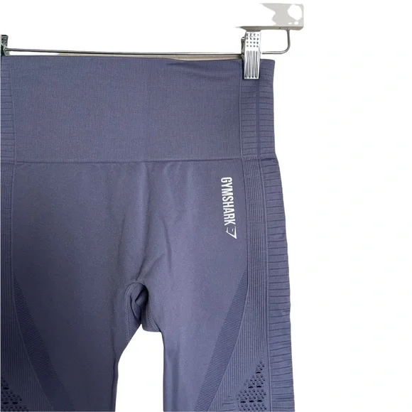 Gymshark Gymshark Energy + Seamless Leggings in Steel Blue Size Small - Picture 5 of 8